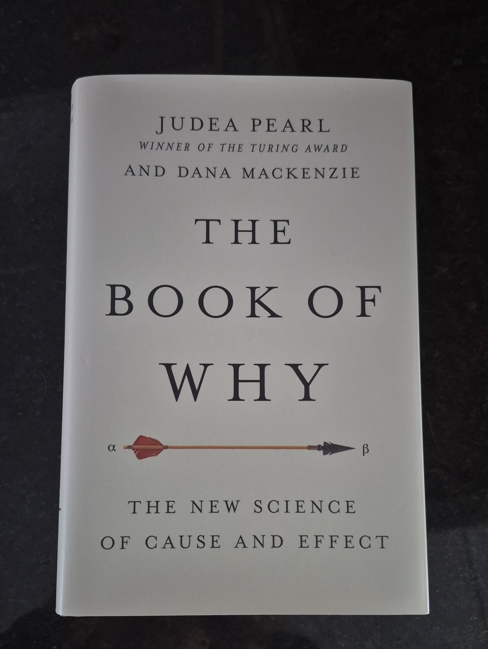 💙 The Book of Why - White Hardcover by Judea Pearl & Dana Mackenzie